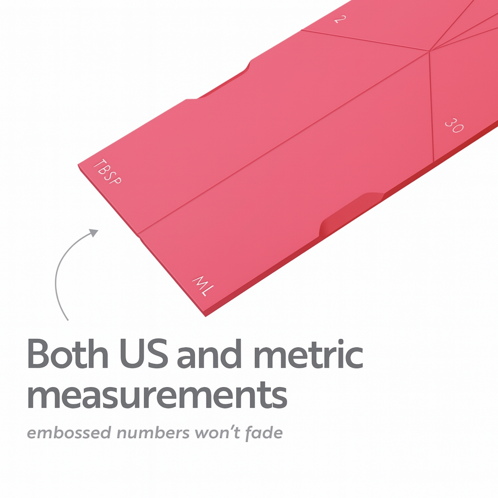 Smart Measure Spoon (Space-Saving 3-in-1)