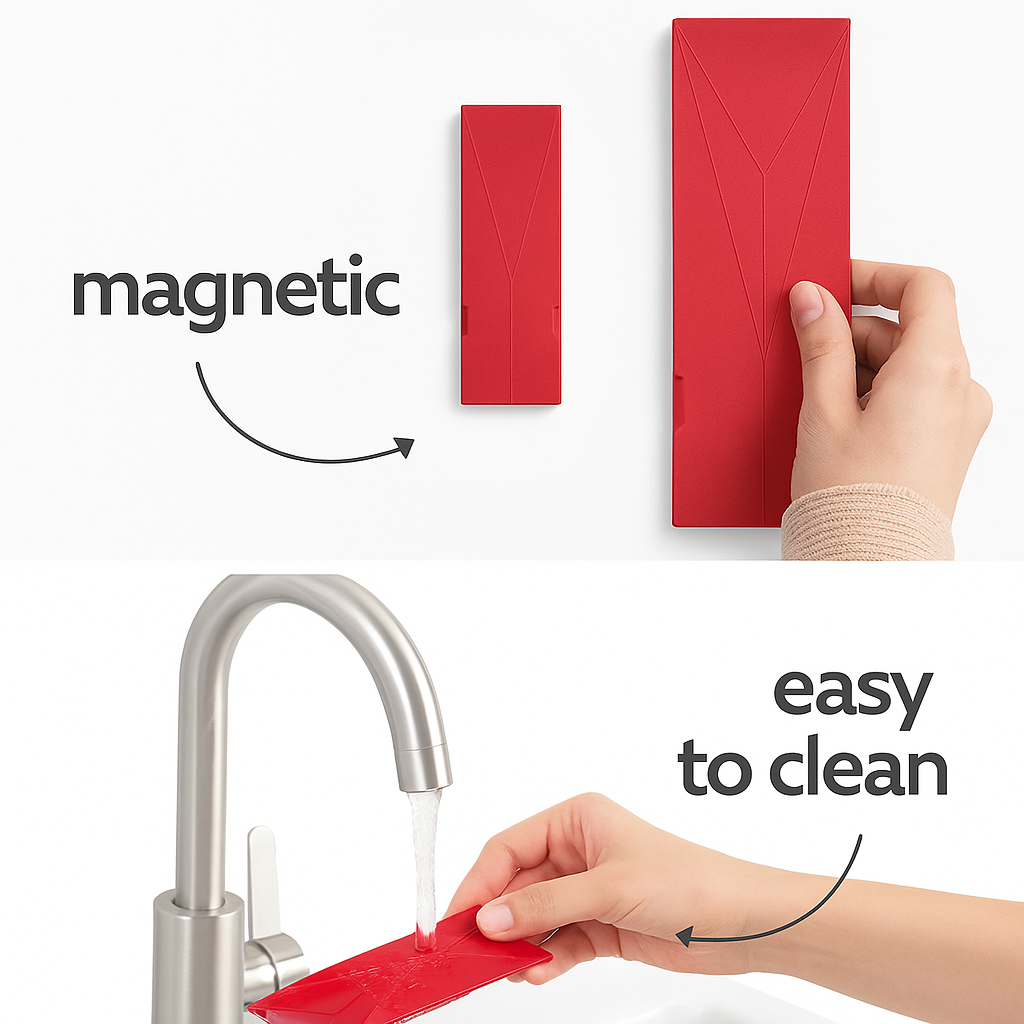 Smart Measure Spoon (Space-Saving 3-in-1)