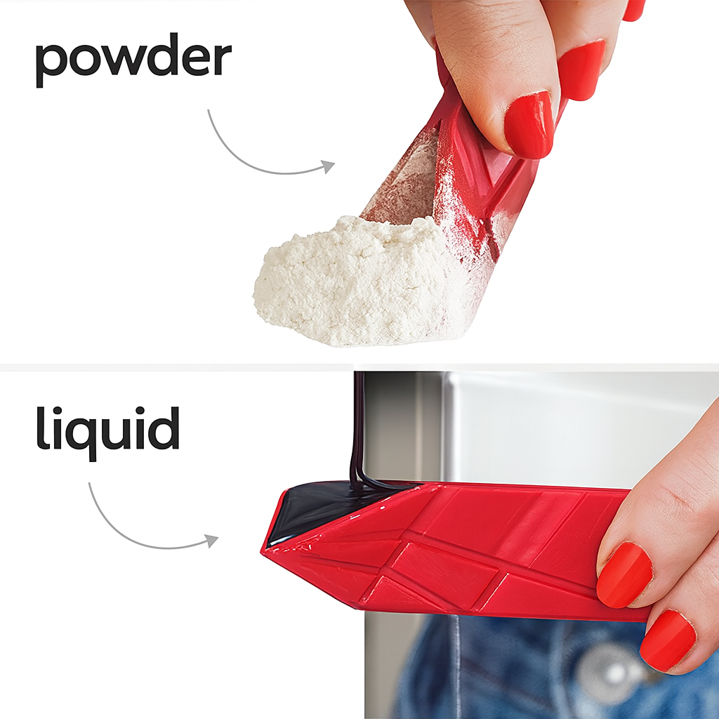 Smart Measure Spoon (Space-Saving 3-in-1)